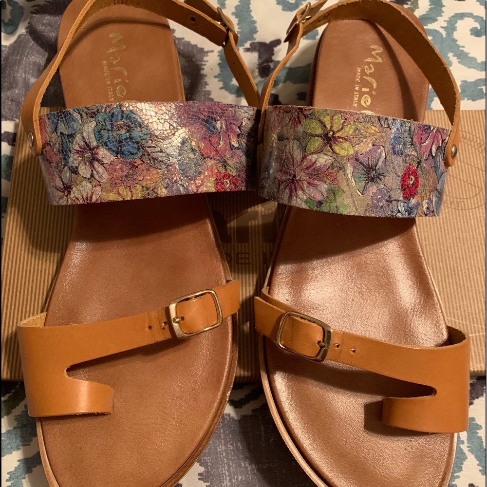 Beautiful leather sandals